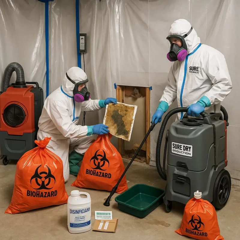 Contaminated Water Handling Protocols process in Prairie View, TX
