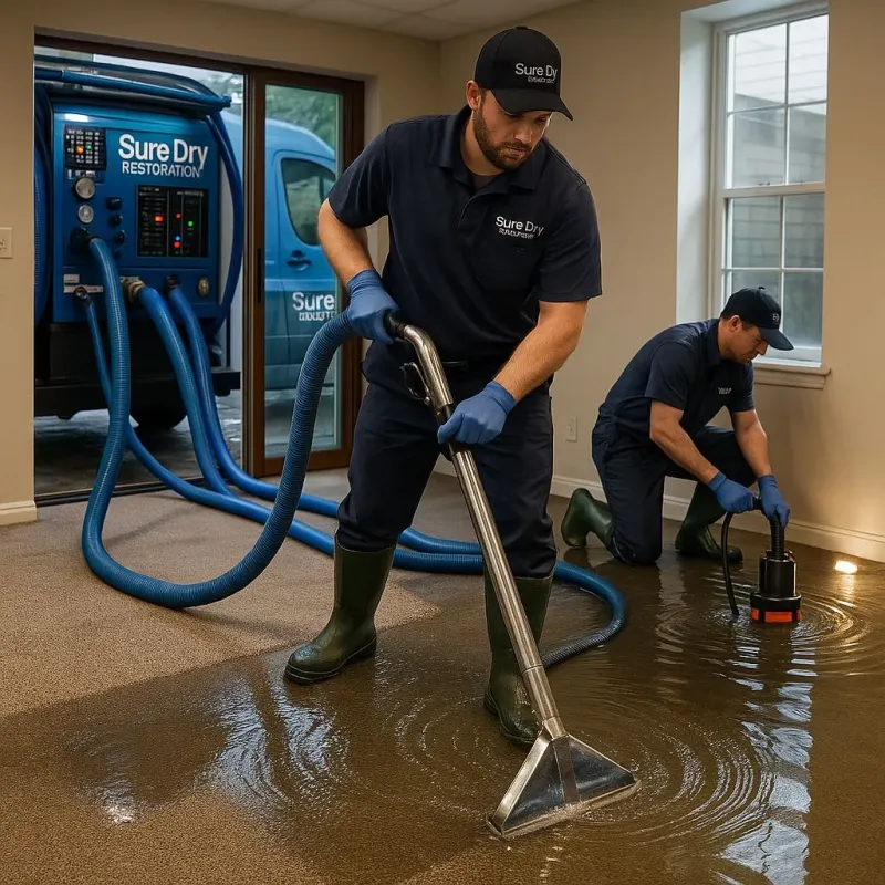 Water Extraction and Removal process in Prairie View, TX